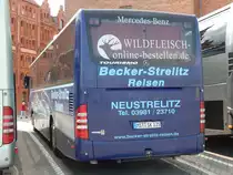 Mercedes Tourismo RH von Becker-Strelitz Reisen aus Deutschland in Stralsund am 26.08.2018