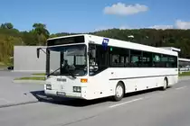 Bus Erzgebirge: Mercedes-Benz O 407 (ERZ-RV 378) der RVE (Regionalverkehr Erzgebirge GmbH), aufgenommen im September 2020 in Antonsthal, einem Ortsteil von Breitenbrunn / Erzgebirge.