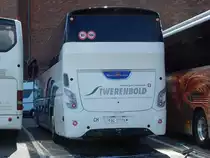 VDL Futura von Twerenbold aus der Schweiz in Stralsund am 26.08.2018