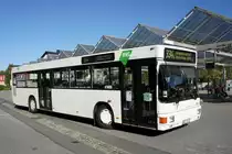 Bus Schwarzenberg / Bus Erzgebirge: MAN EL (ASZ-BV 41) der RVE (Regionalverkehr Erzgebirge GmbH), aufgenommen im Oktober 2020 am Bahnhof von Schwarzenberg / Erzgebirge.