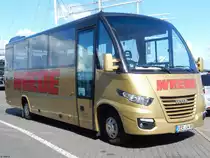 Iveco Rapido/Probus von Wrede aus Deutschland in Stralsund am 26.08.2018