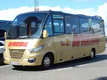 Iveco Rapido/Probus von Wrede aus Deutschland in Stralsund am 26.08.2018