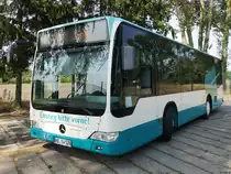 Mercedes Citaro II der Neubrandenburger Verkehrsbetriebe in Neubrandenburg am 28.08.2018