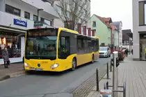 Vilbus Mercedes Benz Citaro 2 am 18.12.20 in Bad Vilbel Niddaplatz