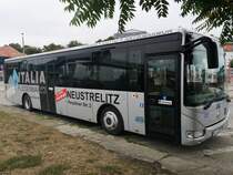 Irisbus Crossway der MVVG in Neubrandenburg am 28.08.2018
