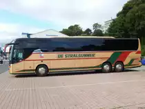 Setra 416 GT-HD von De Stralsunner aus Deutschland im Stadthafen Sassnitz am 01.09.2018