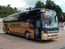 Setra 416 GT-HD von De Stralsunner aus Deutschland im Stadthafen Sassnitz am 01.09.2018