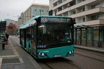 Neuer ICB Solaris Urbino 12 Wagen 570 am 21.12.20 in Frankfurt am Main