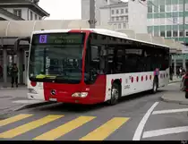 tpf - Mercedes Citaro Nr.392 FR 300209 unterwegs auf der Linie 6 in der Stadt Freiburg am 19.12.2020