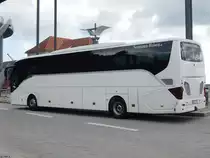 Setra 516 HD von Seemann-Reisen aus Deutschland (ex URB) im Stadthafen Sassnitz am 01.09.2018