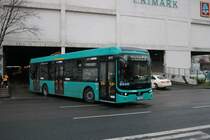 Transdev Rhein Main Ebusco Elektrobus Wagen 4510 am 21.12.20 in Frankfurt am Main Nordwestzentrum 