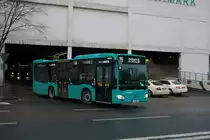 Transdev Rhein Main Mercedes Benz Citaro K Wagen 4203 am 21.12.20 in Frankfurt am Main Nordwestzentrum