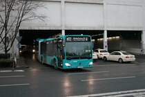 Transdev Rhein Main Mercedes Benz Citaro 2 G Wagen 4534 am 21.12.20 in Frankfurt am Main Nordwestzentrum