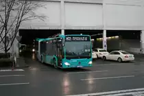 Transdev Rhein Main Mercedes Benz Citaro 2 G Wagen 4534 am 21.12.20 in Frankfurt am Main Nordwestzentrum