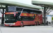 HAK BUS_ Setra S 431 DT, '0482AG'. Berlin im Dezember 2020.