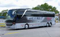 HAK BUS_ Setra S 517 HDH, '3369AF'. Berlin im Juli 2020.