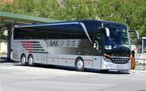 HAK Bus_ Setra S 517 HDH, '3369AF'. Berlin im August 2020.