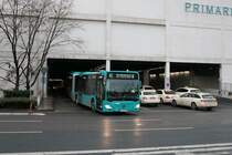 Transdev Rhein Main Mercedes Benz Citaro 2 G Wagen 4539 am 21.12.20 in Frankfurt am Main Nordwestzentrum