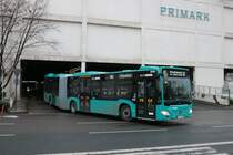
Transdev Rhein Main Mercedes Benz Citaro 2 G Wagen 4539 am 21.12.20 in Frankfurt am Main Nordwestzentrum
