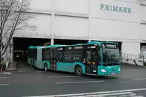 
Transdev Rhein Main Mercedes Benz Citaro 2 G Wagen 4539 am 21.12.20 in Frankfurt am Main Nordwestzentrum
