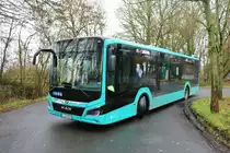 Nagelneuer ICB MAN Lions City Wagen 535 am 21.12.20 in Frankfurt am Main Bergen Ost  