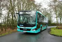 Nagelneuer ICB MAN Lions City Wagen 535 am 21.12.20 in Frankfurt am Main Bergen Ost