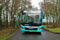 Nagelneuer ICB MAN Lions City Wagen 535 am 21.12.20 in Frankfurt am Main Bergen Ost