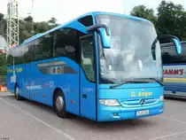 Mercedes Tourismo von Günter Anger aus Deutschland im Stadthafen Sassnitz am 02.09.2018