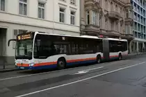 ESWE Verkehr Mercedes Benz Citaro 2 G Wagen 377 am 28.12.20 in Wiesbaden Marktplatz