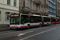 ESWE Verkehr Mercedes Benz Citaro 2 G Wagen 385 am 28.12.20 in Wiesbaden Marktplatz