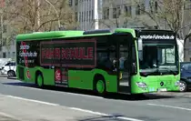 ''Die smarte-Fahrschule'' -mit dem Mercedes-Benz Citaro C2 LE Ü. Berlin im April 2018.