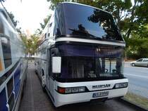 Neoplan Spaceliner von Pakull-Thormann Reisen aus Deutschland in Neubrandenburg am 02.09.2018
