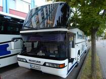Neoplan Spaceliner von Pakull-Thormann Reisen aus Deutschland in Neubrandenburg am 02.09.2018