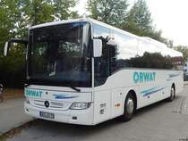 Mercedes Tourismo RH von Orwat aus Deutschland in Neubrandenburg am 04.09.2018
