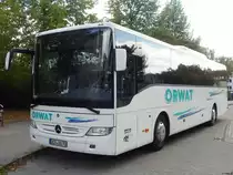 Mercedes Tourismo RH von Orwat aus Deutschland in Neubrandenburg am 04.09.2018
