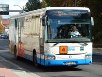 Irisbus Crossway der MVVG in Neubrandenburg am 04.09.2018