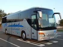 Setra 415 GT der Anklamer Verkehrsgesellschaft in Neubrandenburg am 04.09.2018