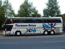 Neoplan Spaceliner von Pakull-Thormann Reisen aus Deutschland in Neubrandenburg am 04.09.2018