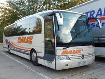 Mercedes Travego von Bauz aus Deutschland in Neubrandenburg am 09.09.2018