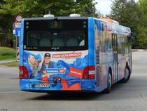 MAN Lion's City der MVVG in Waren am 09.09.2018