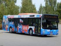 MAN Lion's City der MVVG in Waren am 09.09.2018