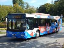 MAN Lion's City der MVVG in Waren am 09.09.2018