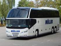 Neoplan Cityliner von Müller aus Deutschland in Waren am 09.09.2018