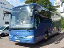 Mercedes Tourismo von Lampe Reisen aus Deutschland im Stadthafen Sassnitz am 15.09.2018