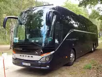 Setra 517 HD von Hallensbuss  aus Schweden in Binz am 15.09.2018