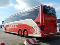 Setra 516 HD von Arzt aus Deutschland im Stadthafen Sassnitz am 16.09.2018