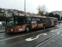 23.01.09,MAN der WSW Nr.9962 mit Werbung f�r das VRR B�renTicket am Busbahnhof Wuppertal Hbf.