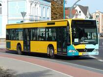 Mercedes Citaro I von B.B.-Reisen aus Deutschland in Neubrandenburg am 18.09.2018