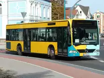 Mercedes Citaro I von B.B.-Reisen aus Deutschland in Neubrandenburg am 18.09.2018