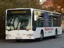 Mercedes Citaro I von B.B.-Reisen aus Deutschland in Neubrandenburg am 18.09.2018